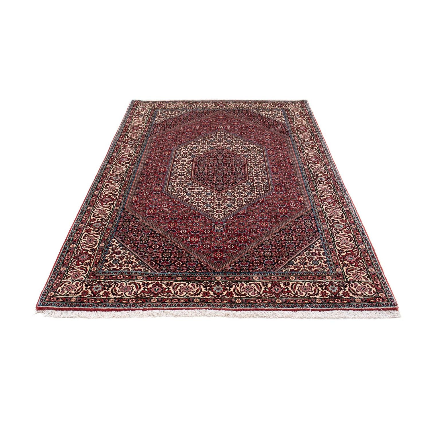 Tappeto Persero - Bidjar - 212 x 135 cm - rosso scuro