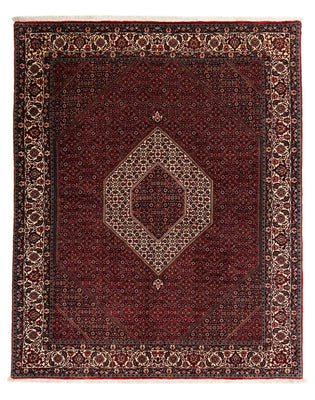Tappeto Persero - Bidjar - 257 x 204 cm - rosso scuro
