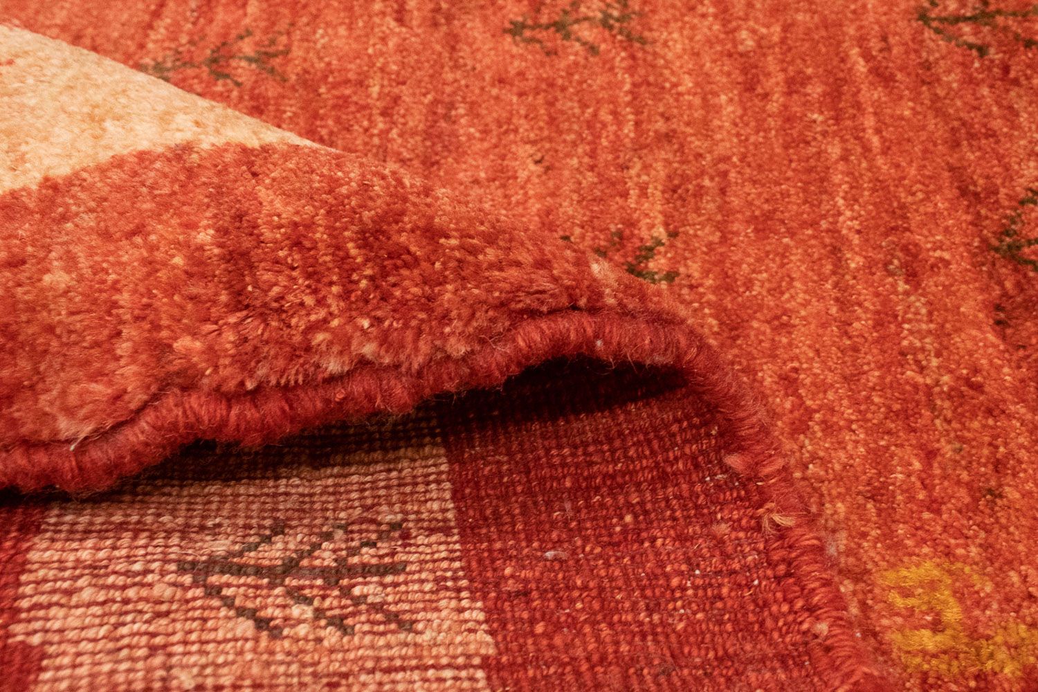 Tappeto Gabbeh - Loribaft Persero - 194 x 156 cm - rosso