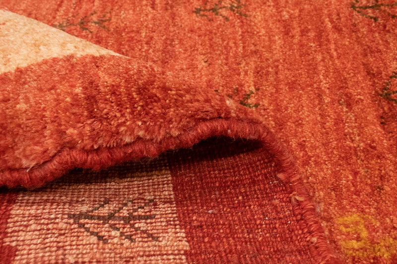 Tappeto Gabbeh - Loribaft Persero - 194 x 156 cm - rosso