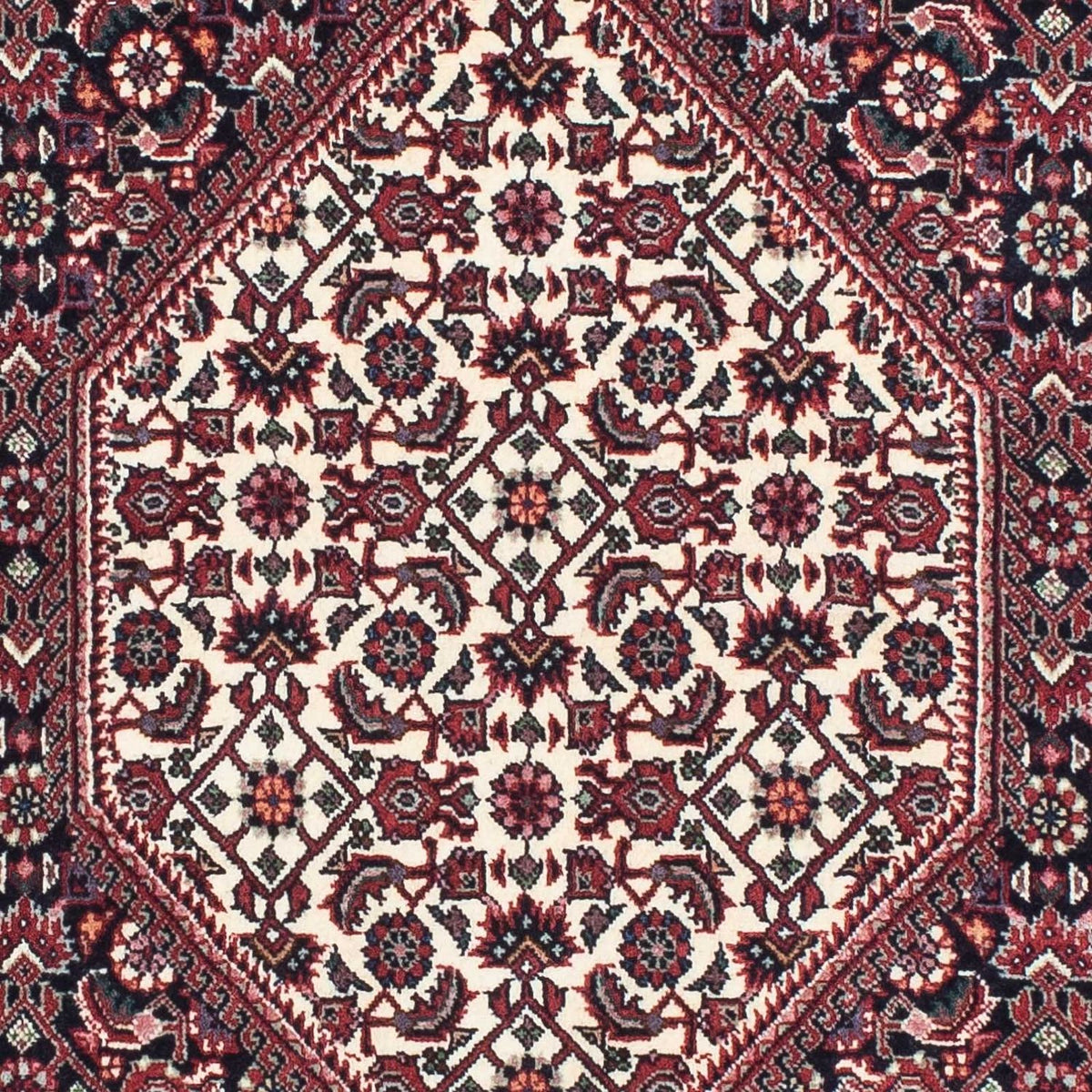 Tappeto corsia Tappeto Persero - Bidjar - 206 x 73 cm - blu scuro