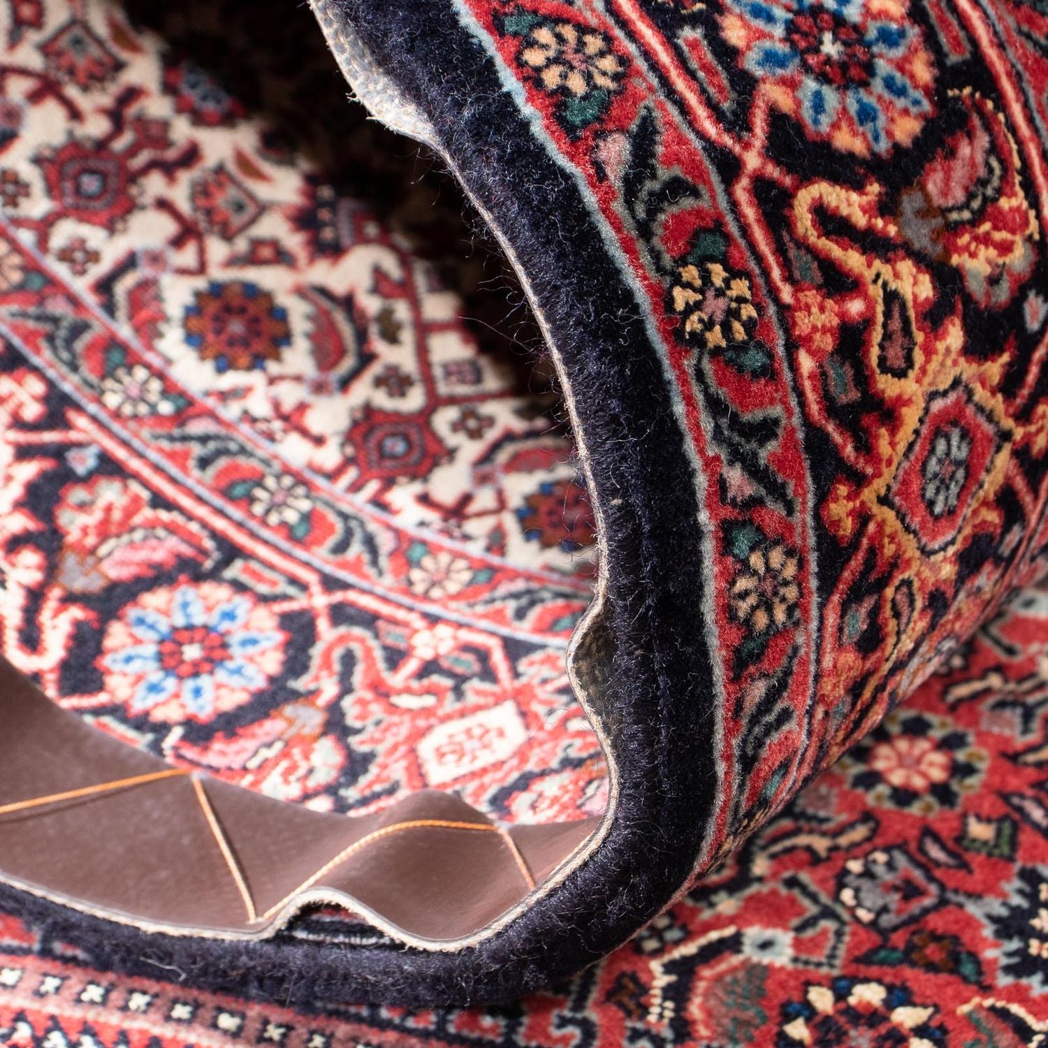 Tappeto corsia Tappeto Persero - Bidjar - 313 x 83 cm - rosso scuro