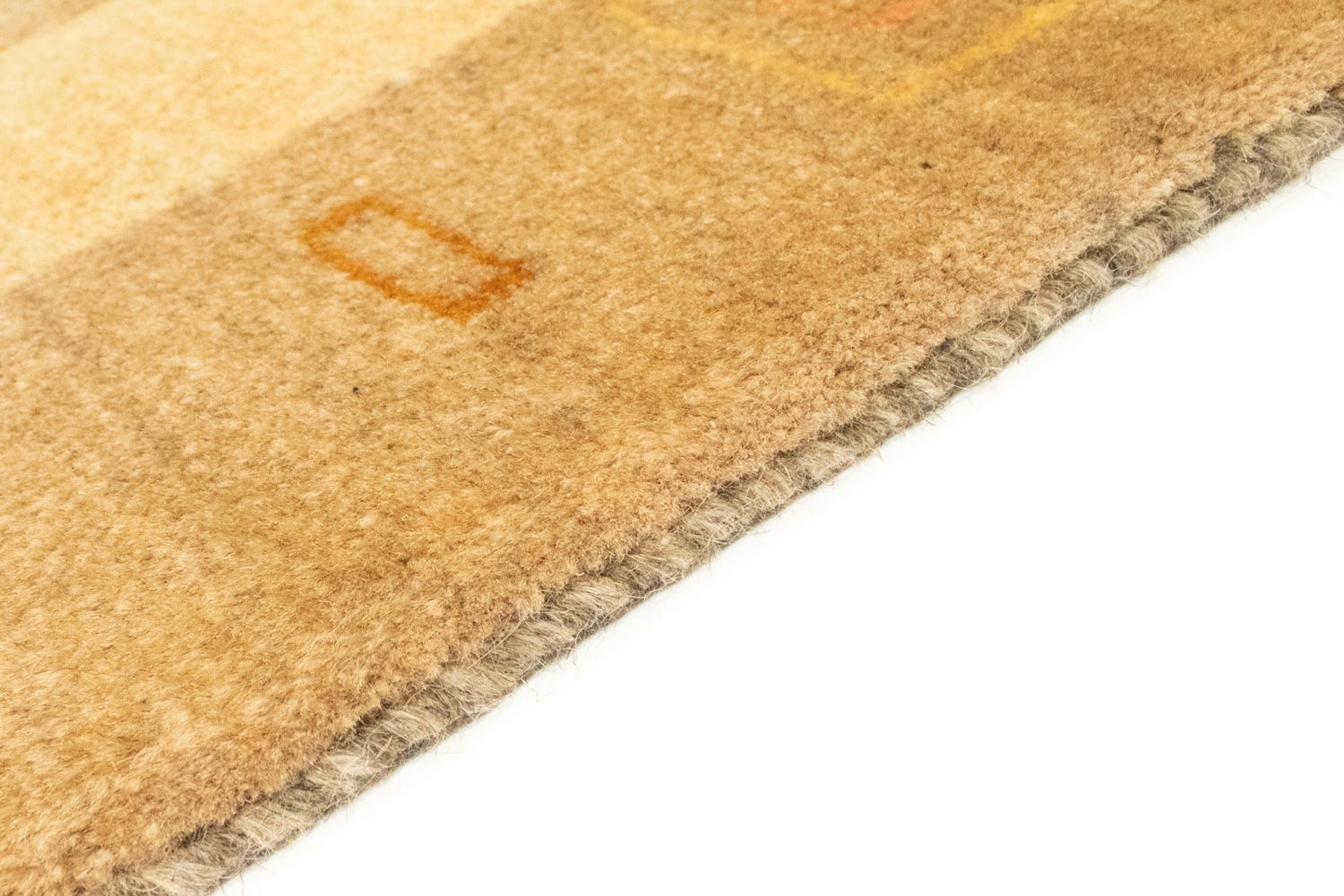 Tappeto Gabbeh - Persero - 174 x 121 cm - oro