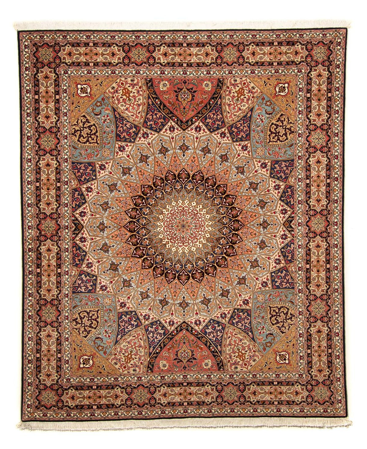 Tappeto Persero - Tabriz - Reale - 242 x 205 cm - multicolore