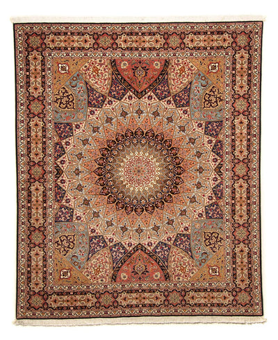 Tabriz - 50 Raj Tappeto 205x242cm - Tappeto persiano