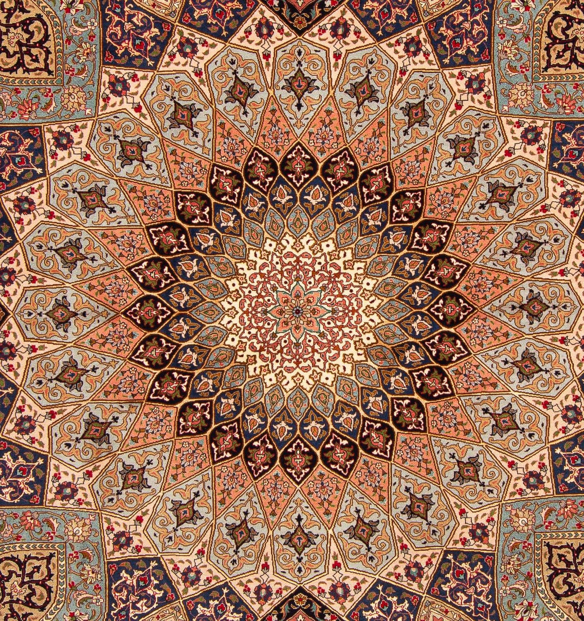 Tappeto Persero - Tabriz - Reale - 242 x 205 cm - multicolore