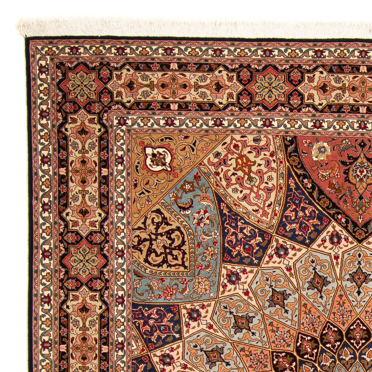 Tappeto Persero - Tabriz - Reale - 242 x 205 cm - multicolore