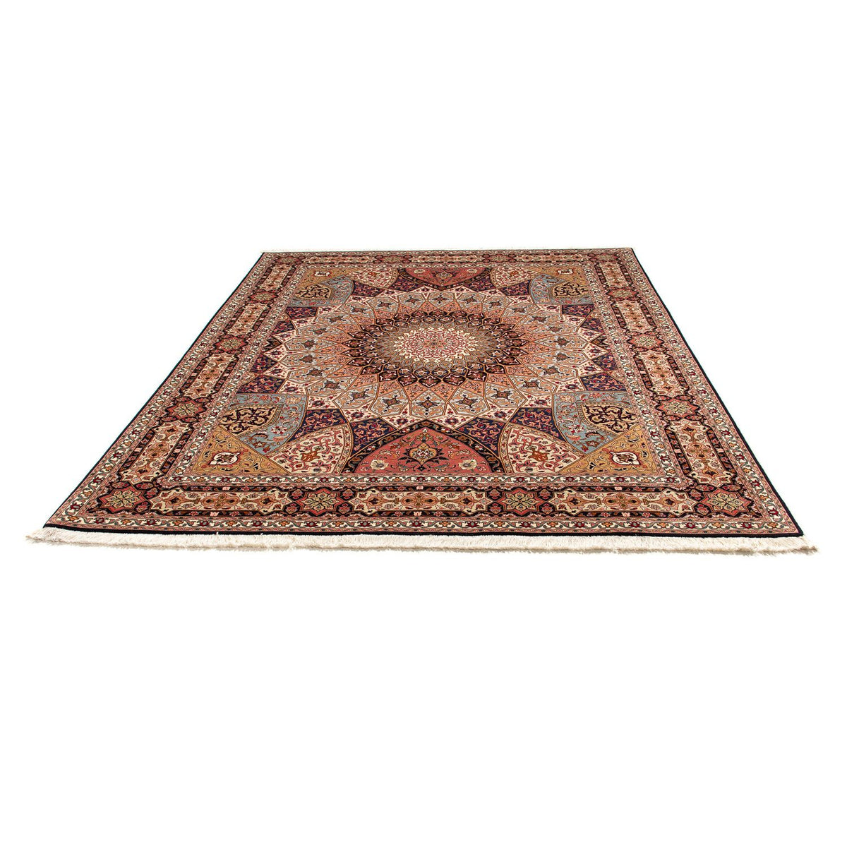 Tappeto Persero - Tabriz - Reale - 242 x 205 cm - multicolore
