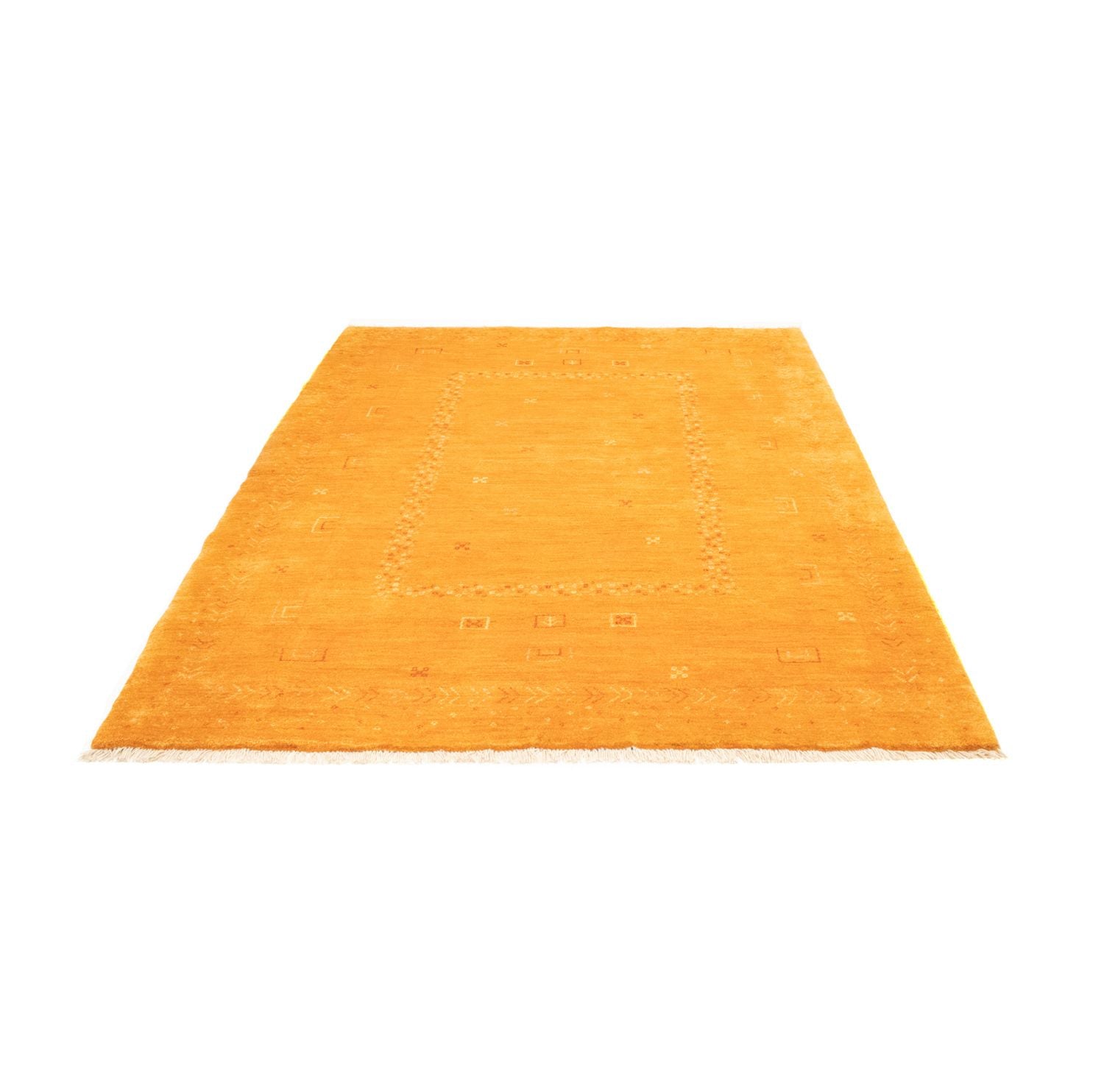 Tappeto Gabbeh - Persero - 224 x 177 cm - oro