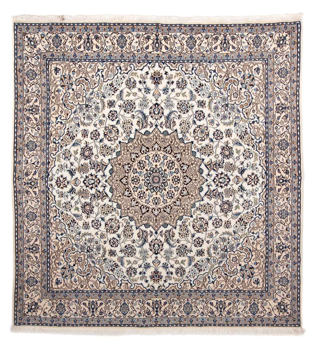 Tappeto Persero - Nain - Reale quadrato  - 210 x 202 cm - beige
