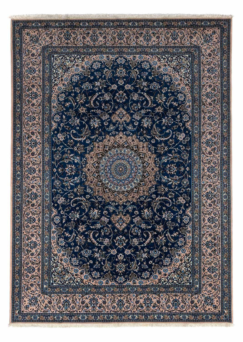 Tappeto Persero - Nain - Reale - 348 x 245 cm - blu scuro