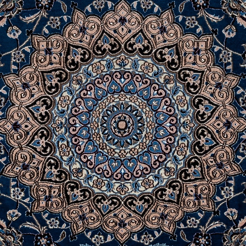 Tappeto Persero - Nain - Reale - 348 x 245 cm - blu scuro