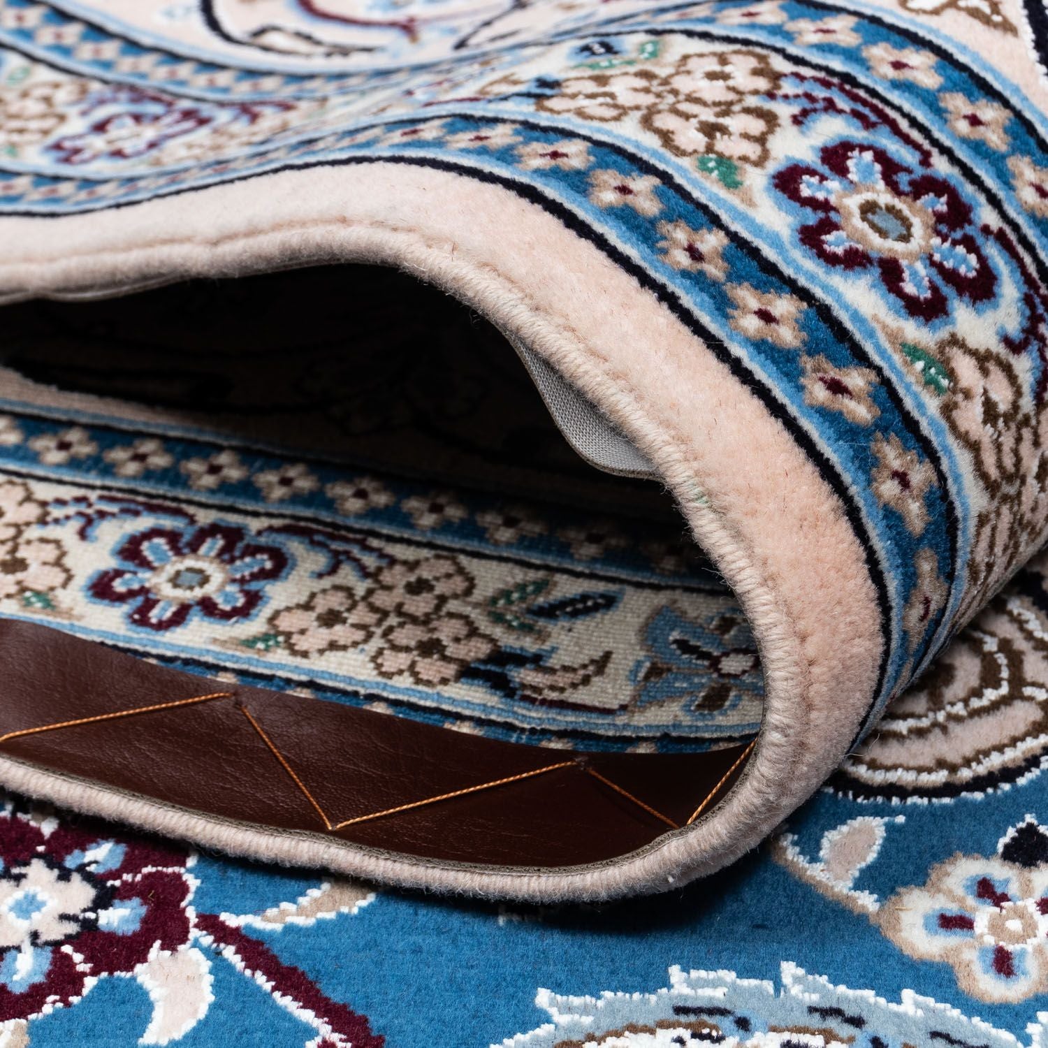 Tappeto Persero - Nain - Reale - 348 x 245 cm - blu scuro
