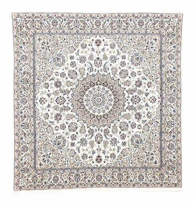 Tappeto Persero - Nain - Reale quadrato  - 205 x 198 cm - beige