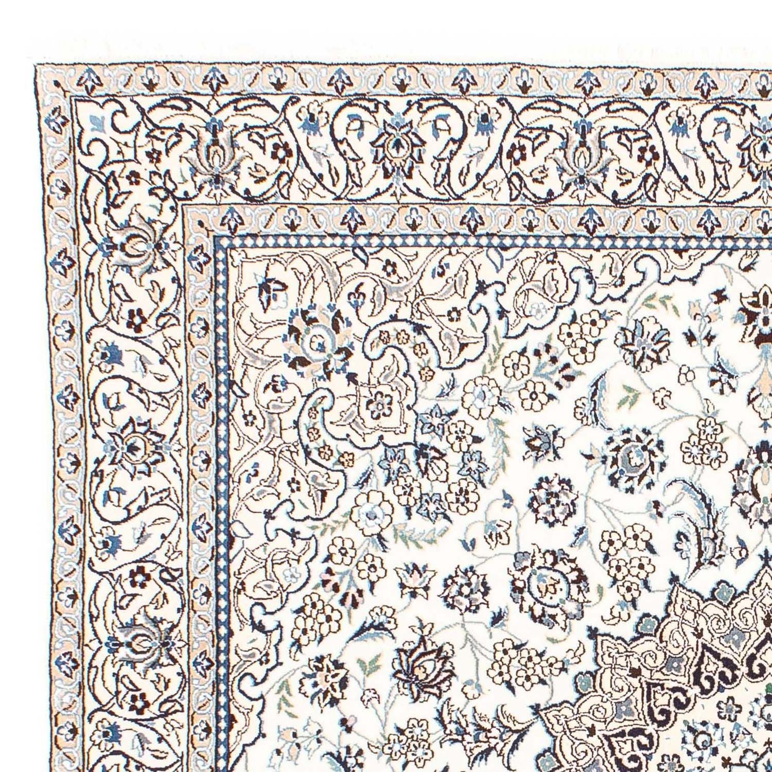 Tappeto Persero - Nain - Reale quadrato  - 205 x 198 cm - beige