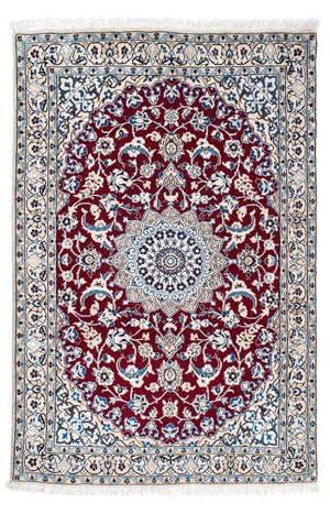 Tappeto Persero - Nain - Reale - 172 x 112 cm - rosso scuro