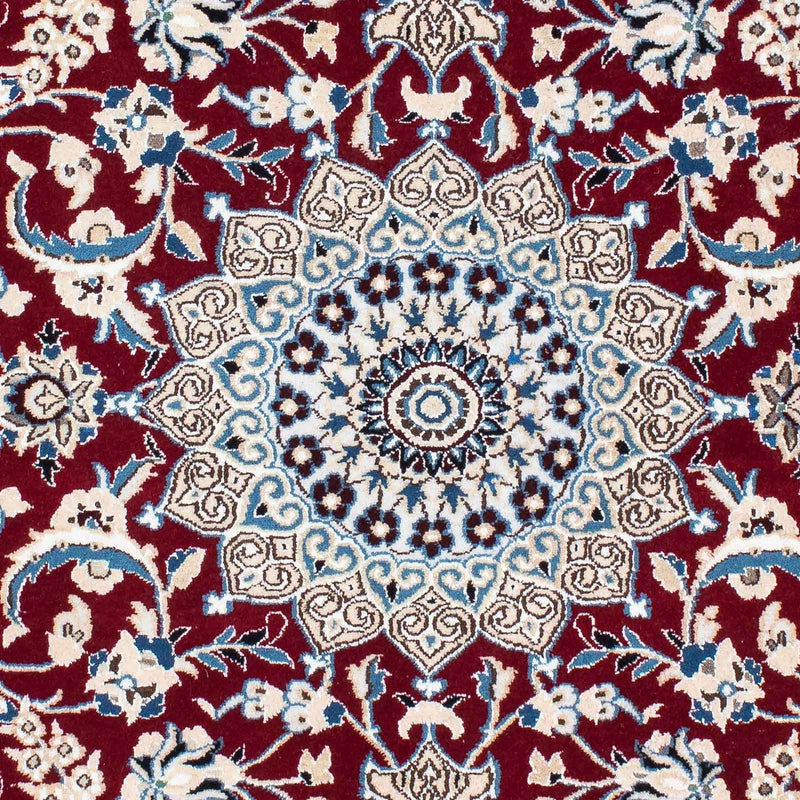 Tappeto Persero - Nain - Reale - 172 x 112 cm - rosso scuro