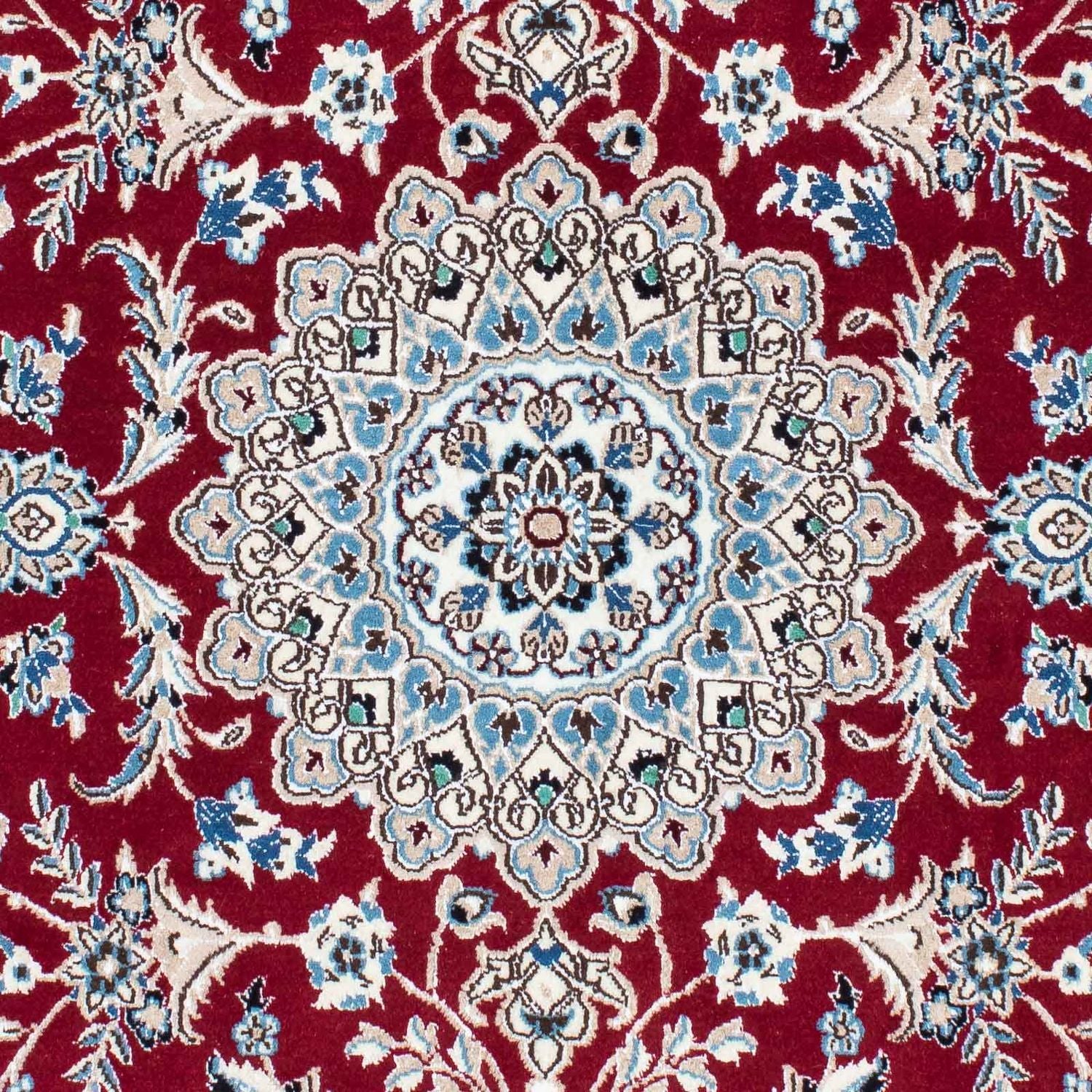 Tappeto Persero - Nain - Reale - 187 x 112 cm - rosso scuro