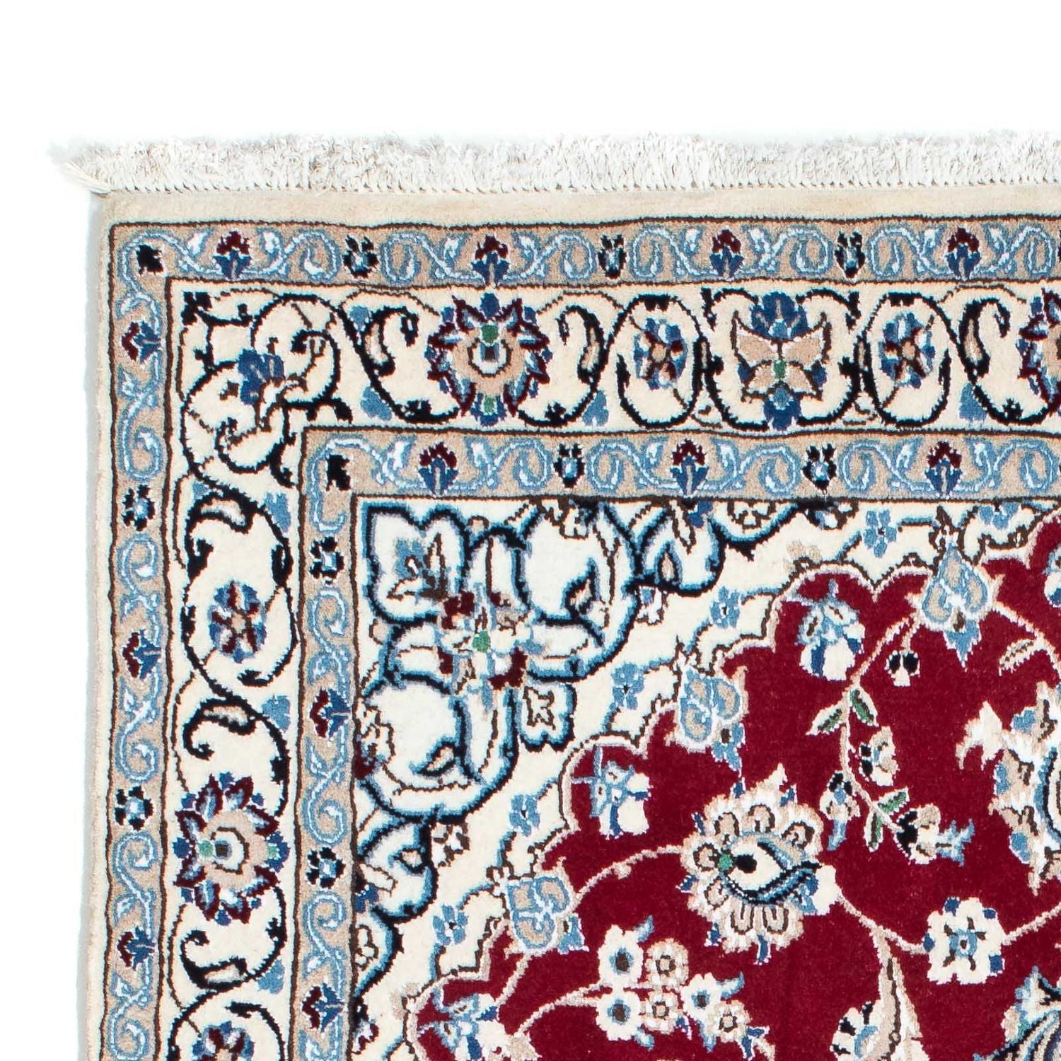 Tappeto Persero - Nain - Reale - 187 x 112 cm - rosso scuro