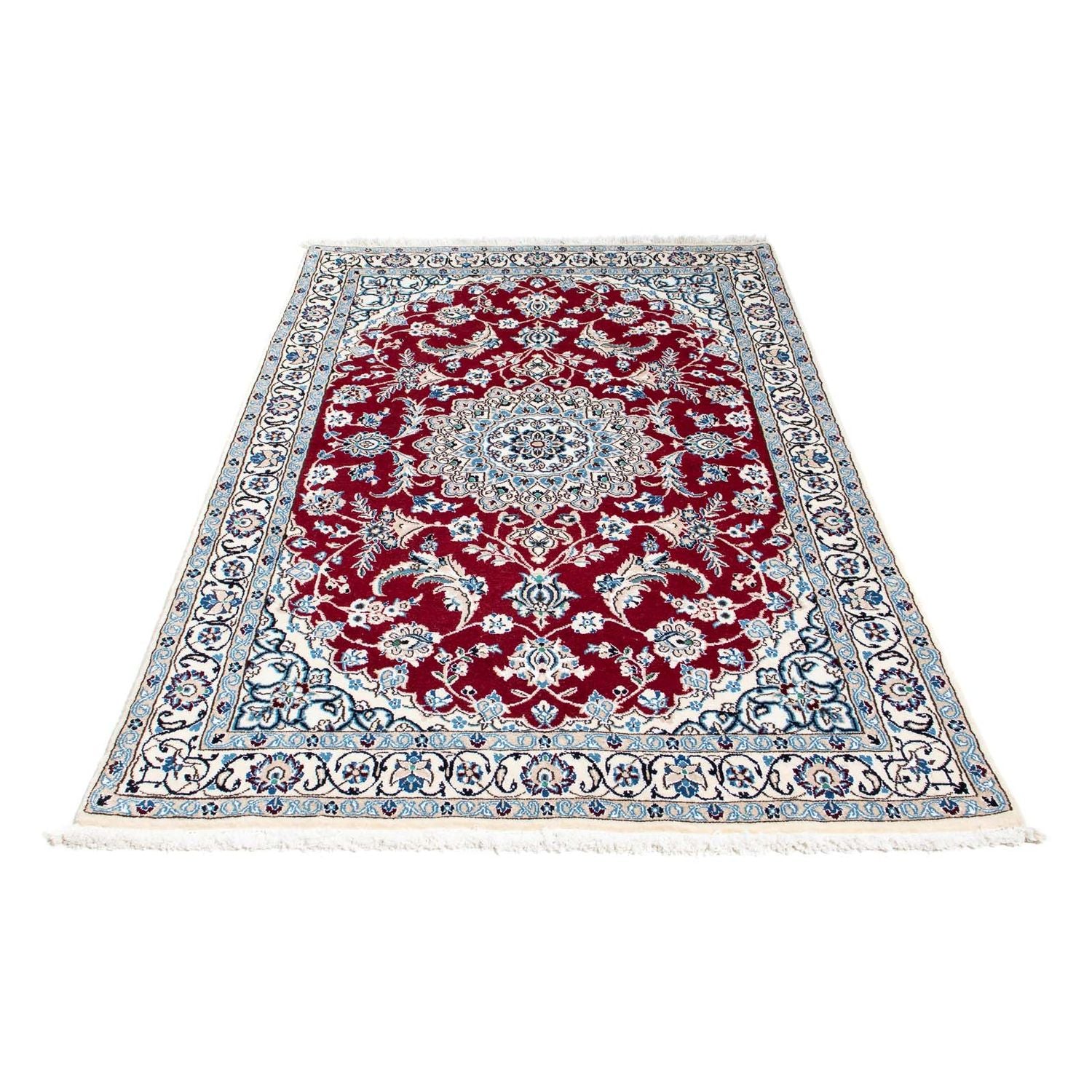 Tappeto Persero - Nain - Reale - 187 x 112 cm - rosso scuro