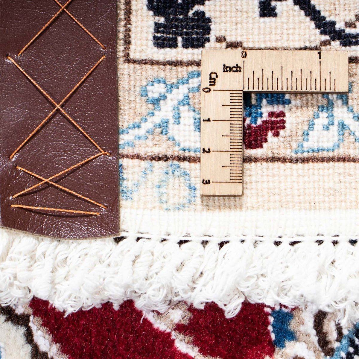 Tappeto Persero - Nain - Reale - 187 x 112 cm - rosso scuro