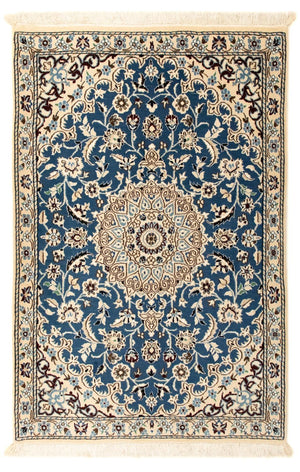 Tappeto Persero - Nain - Reale - 133 x 88 cm - blu
