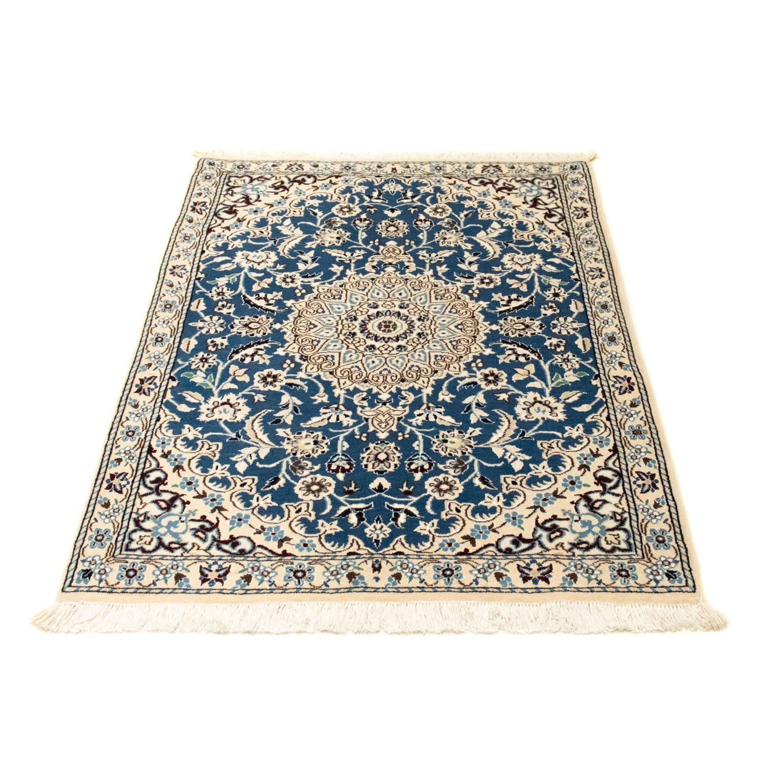 Tappeto Persero - Nain - Reale - 133 x 88 cm - blu