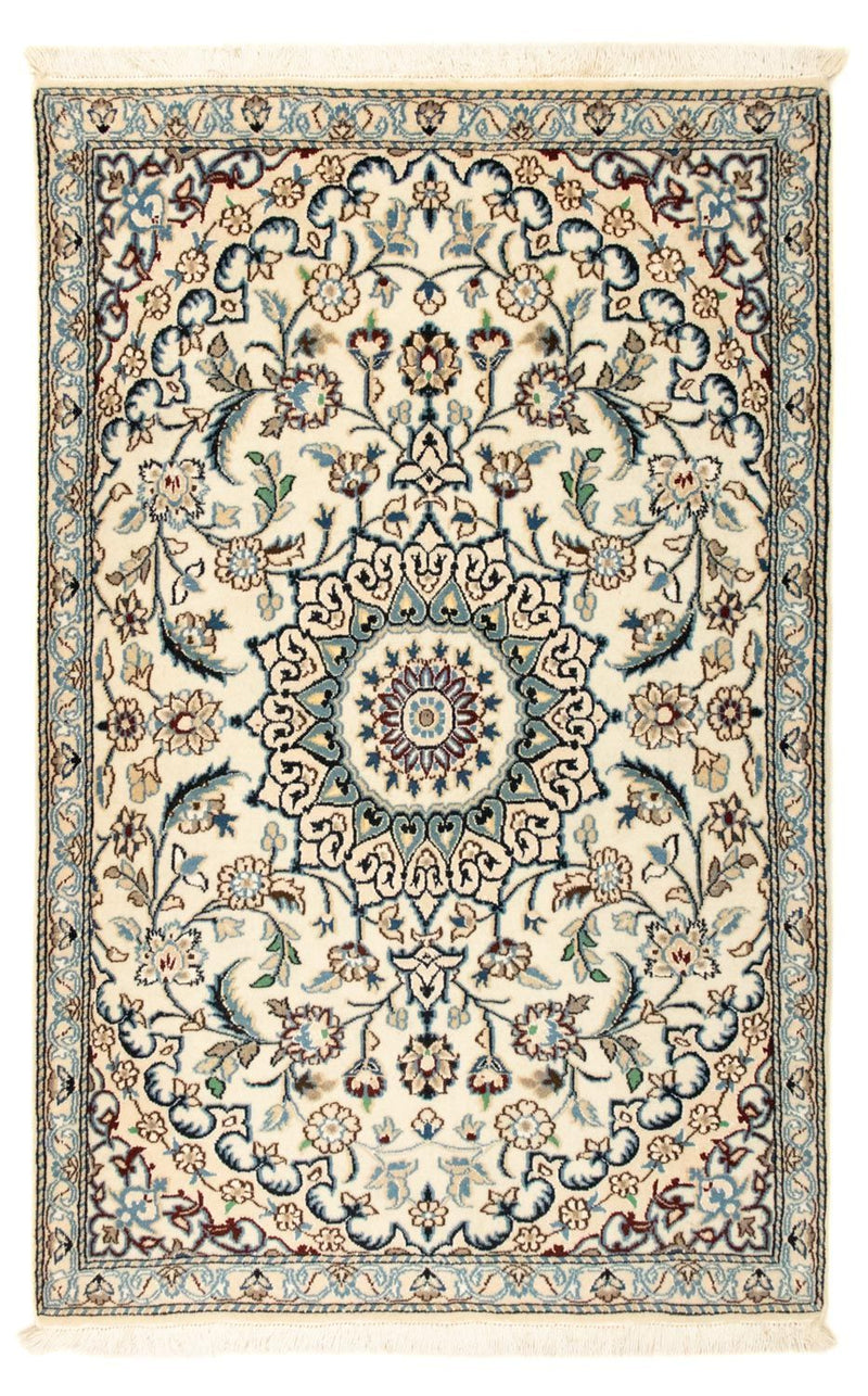 Tappeto Persero - Nain - Reale - 134 x 88 cm - beige