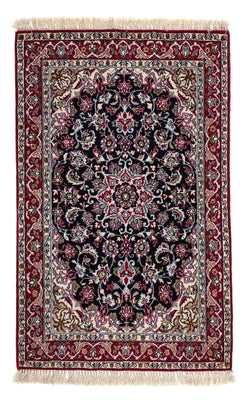 Tappeto Persero - Isfahan - Premio - 107 x 69 cm - rosso scuro