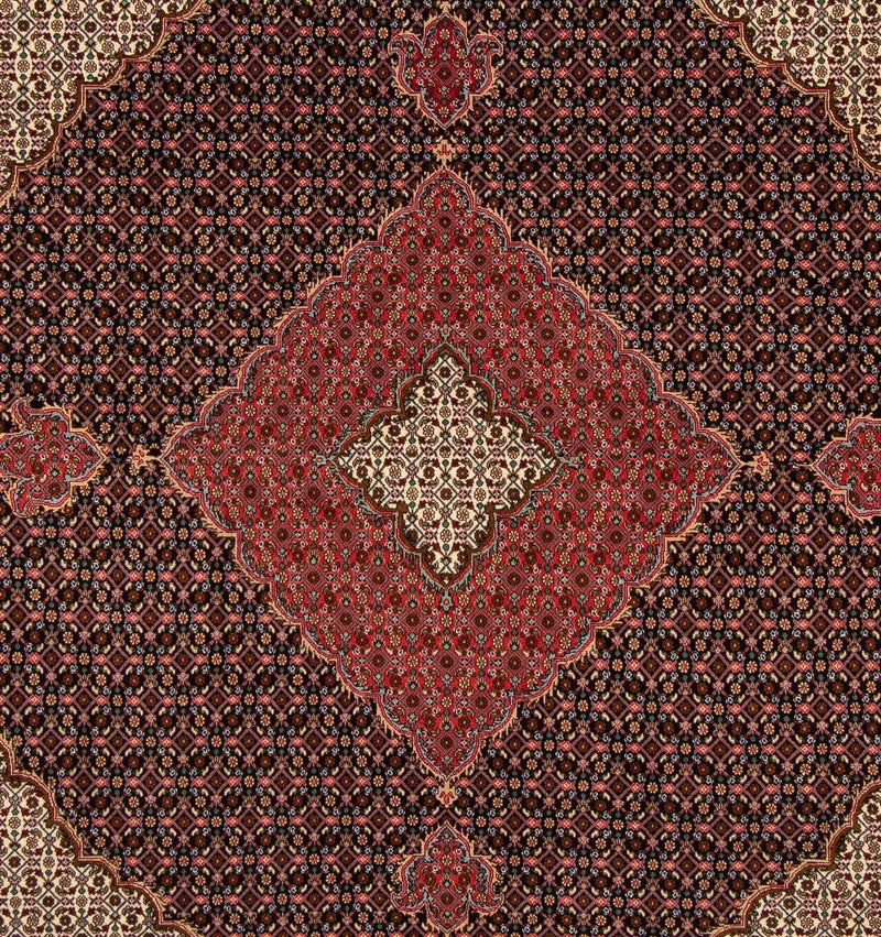 Tappeto Persero - Tabriz quadrato  - 203 x 202 cm - blu scuro
