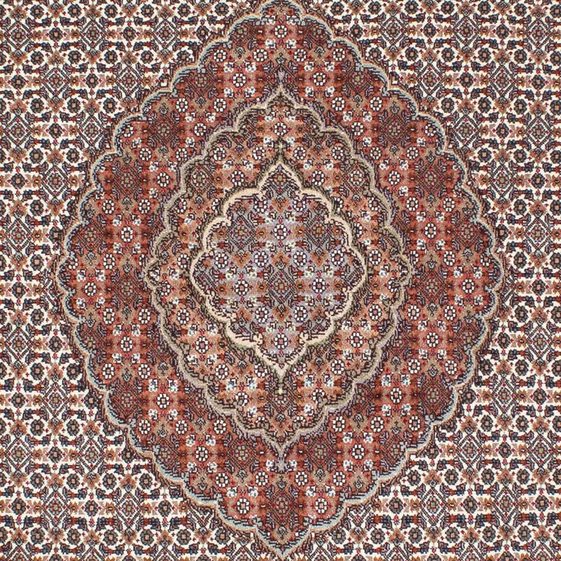Tappeto Persero - Tabriz - 212 x 153 cm - marrone chiaro