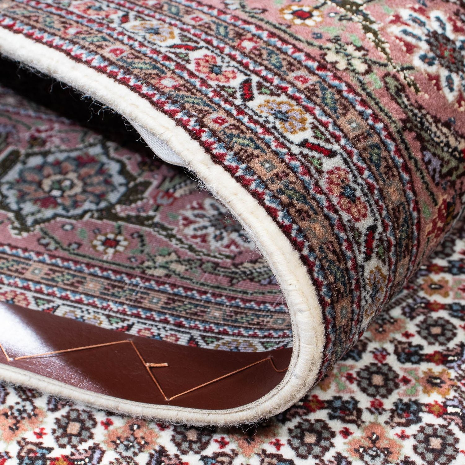 Tappeto Persero - Tabriz - 212 x 153 cm - marrone chiaro