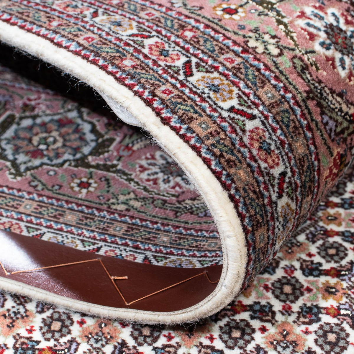 Tappeto Persero - Tabriz - 212 x 153 cm - marrone chiaro