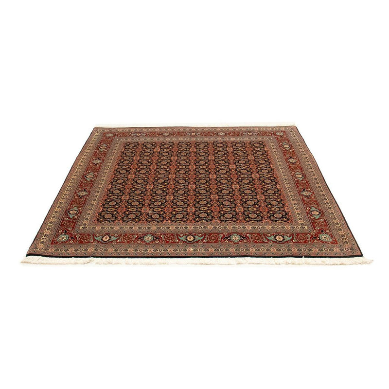 Tappeto Persero - Tabriz - Reale quadrato  - 156 x 155 cm - nero