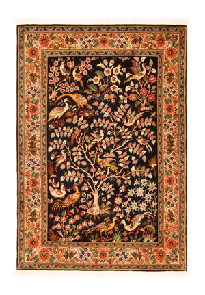 Tappeto Persero - Tabriz - Reale - 148 x 100 cm - blu scuro