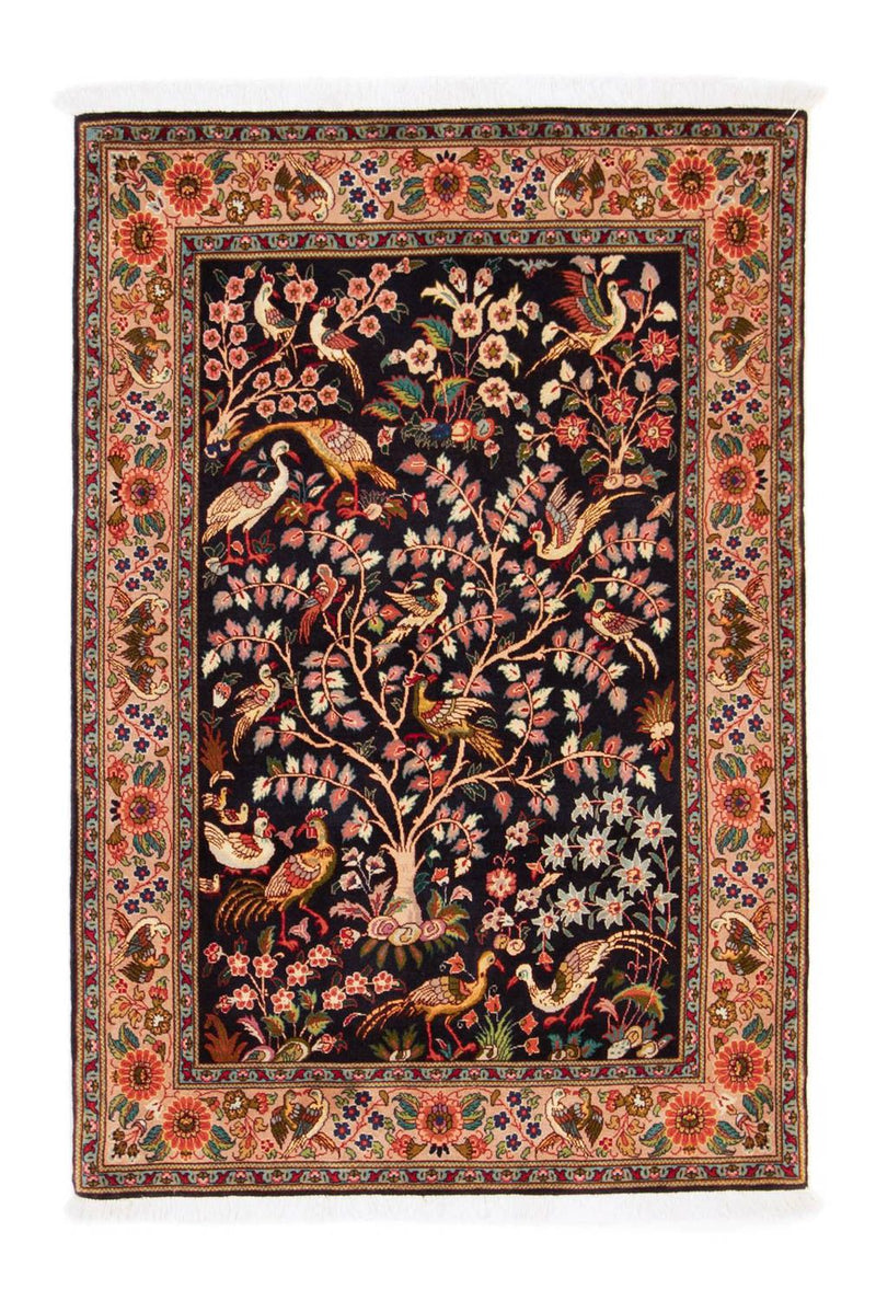 Tappeto Persero - Tabriz - Reale - 148 x 100 cm - blu scuro