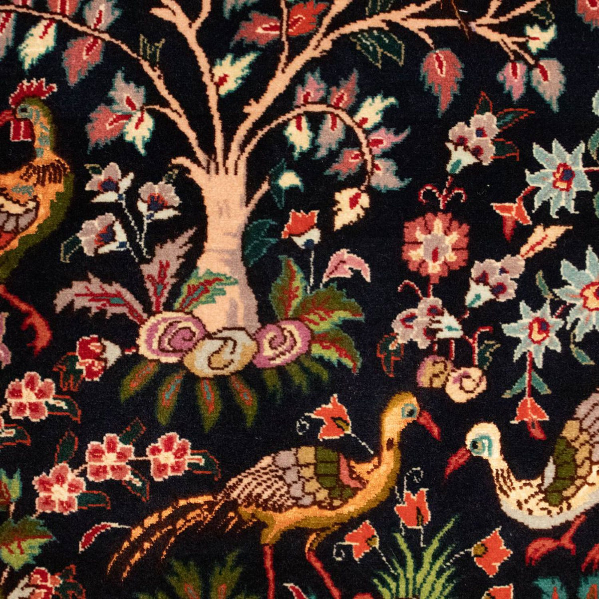 Tappeto Persero - Tabriz - Reale - 148 x 100 cm - blu scuro