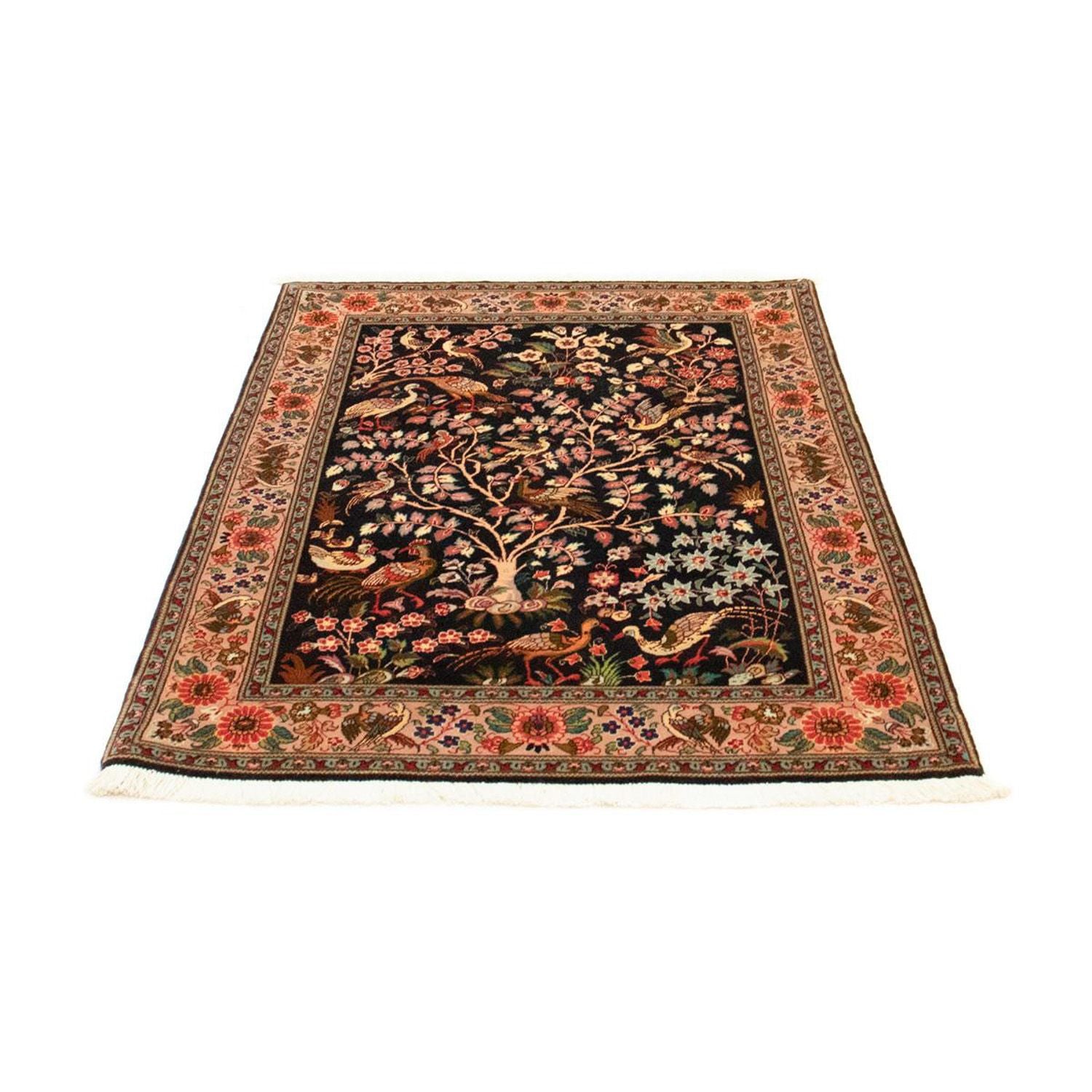 Tappeto Persero - Tabriz - Reale - 148 x 100 cm - blu scuro