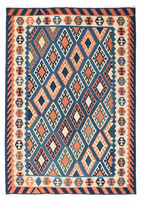 Tappeto Kelim - Orientale - 222 x 158 cm - blu