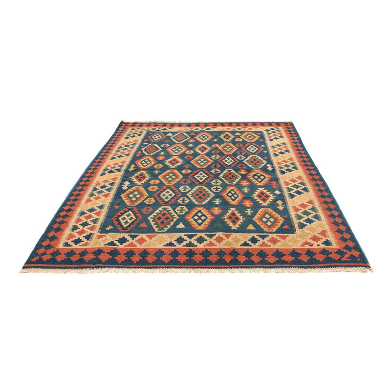 Tappeto Kelim - Orientale - 232 x 194 cm - blu