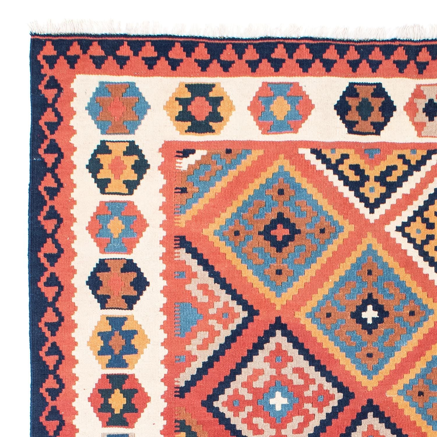 Tappeto Kelim - Orientale - 206 x 156 cm - ruggine