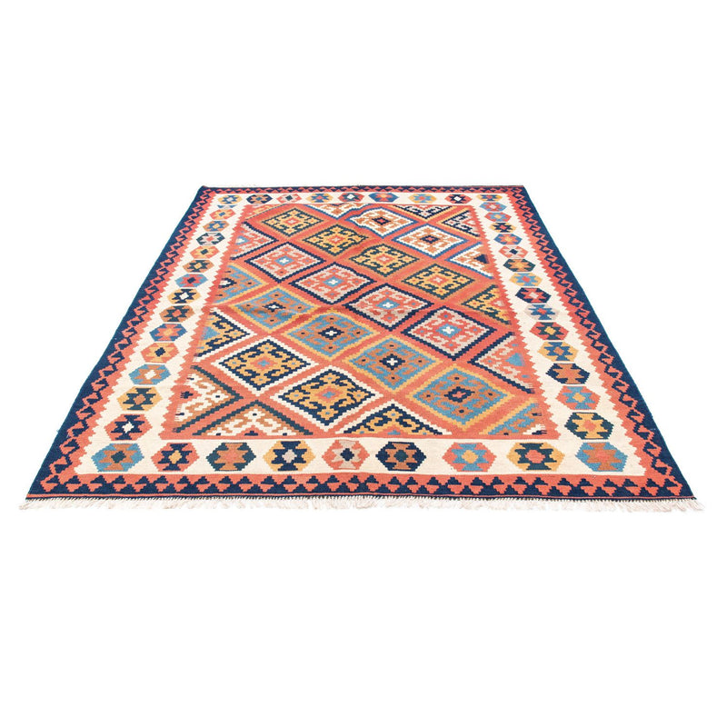 Tappeto Kelim - Orientale - 206 x 156 cm - ruggine