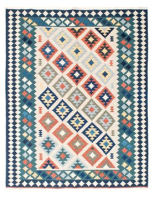 Tappeto Kelim - Orientale - 196 x 155 cm - beige