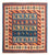 Tappeto Kelim - Orientale quadrato  - 212 x 197 cm - blu
