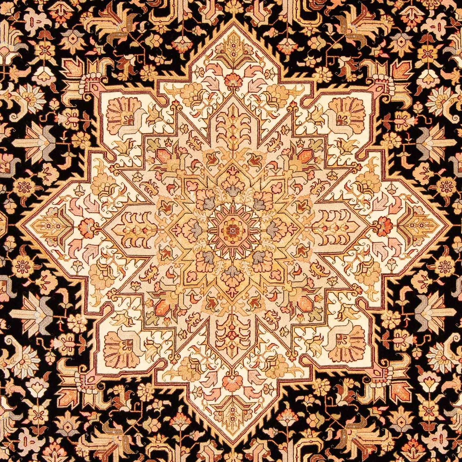 Tappeto Persero - Tabriz - Reale - 303 x 200 cm - marrone