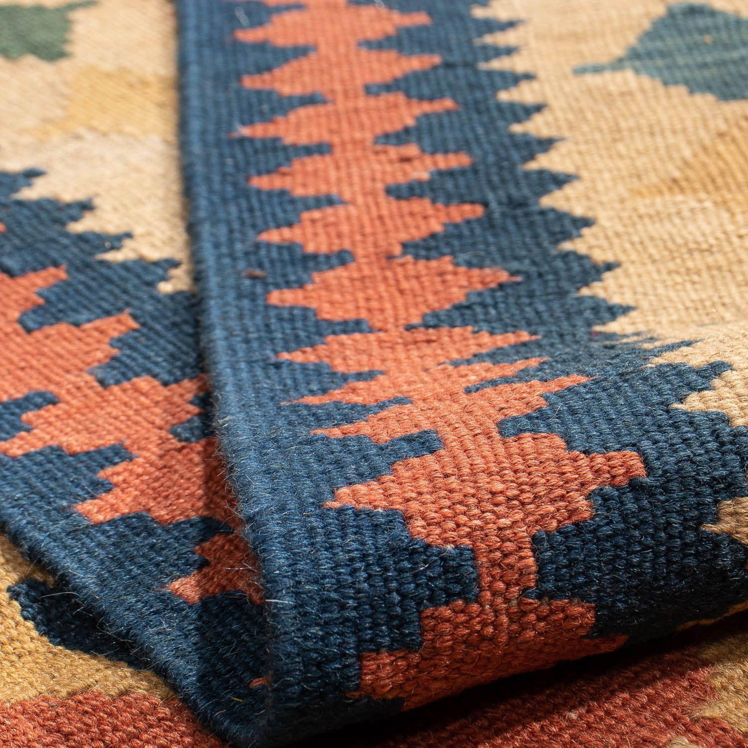 Tappeto Kelim - Orientale - 210 x 155 cm - marrone