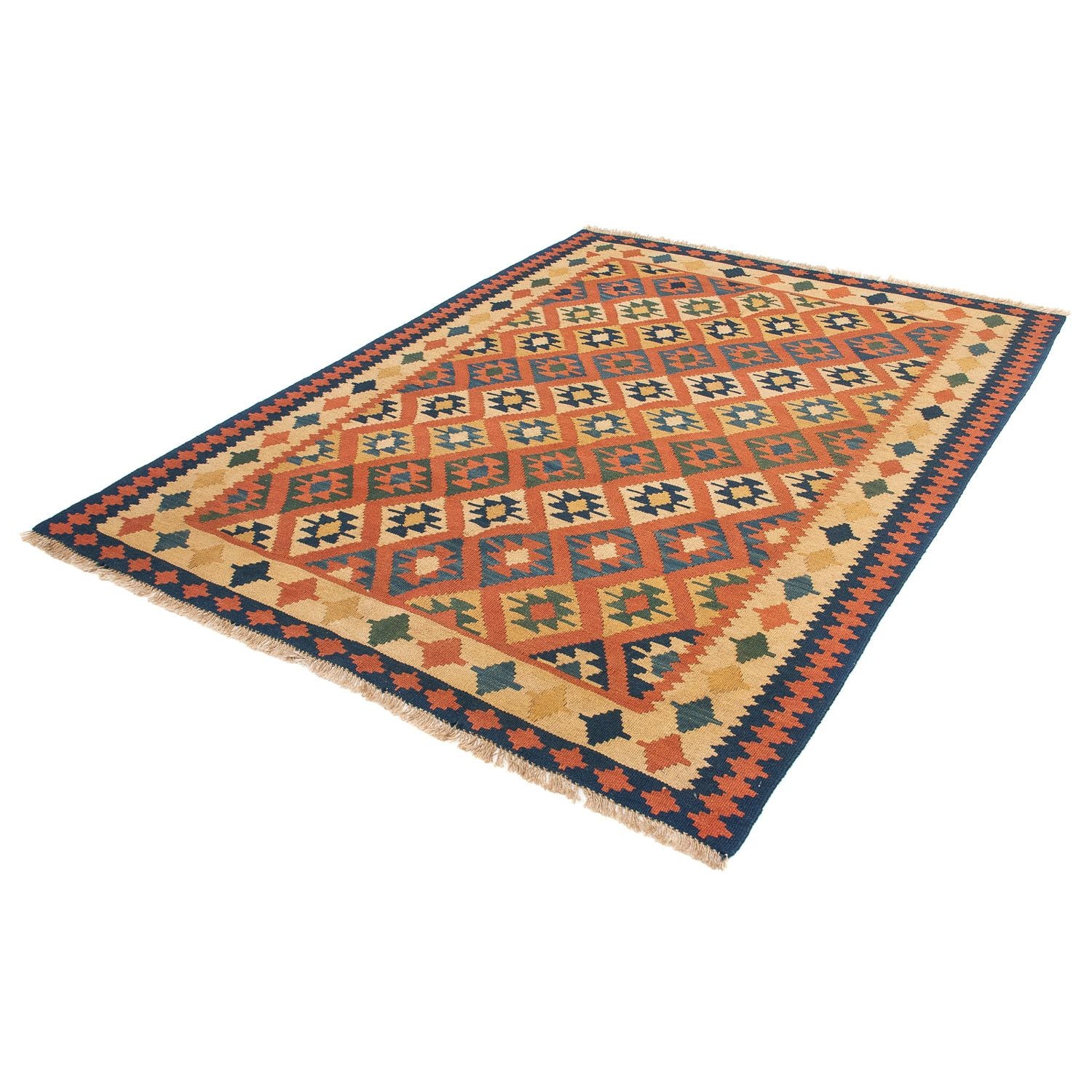Tappeto Kelim - Orientale - 210 x 155 cm - marrone