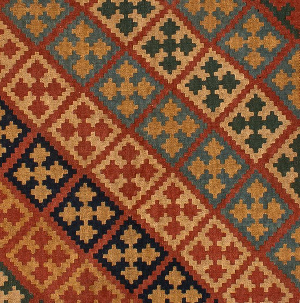 Tappeto Kelim - Orientale - 218 x 145 cm - marrone