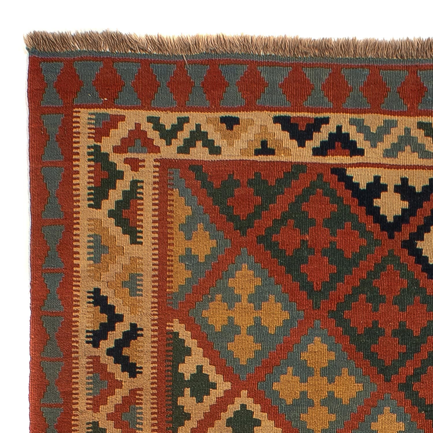 Tappeto Kelim - Orientale - 218 x 145 cm - marrone
