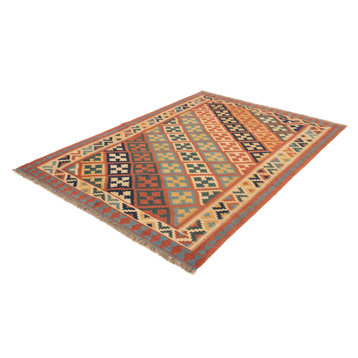 Tappeto Kelim - Orientale - 218 x 145 cm - marrone